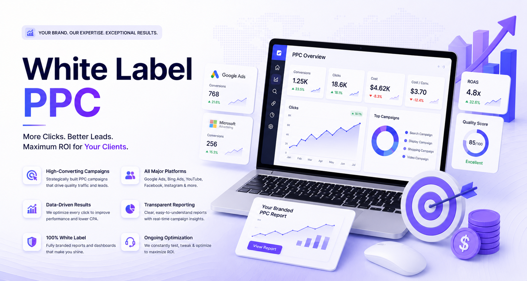 White Label PPC Illustration